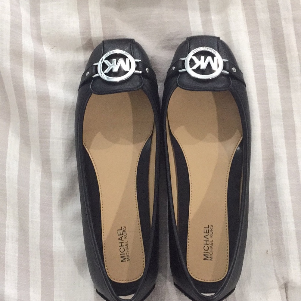 Michael Kors leather moccasins